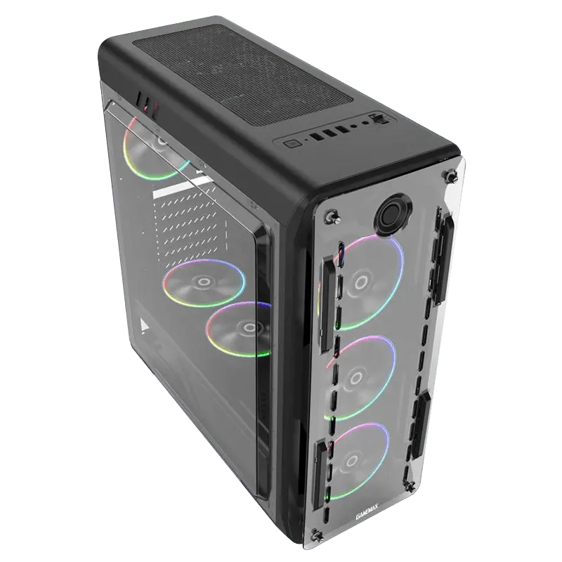 Gamemax OPTICAL G510 BK Midi-Tower Negru