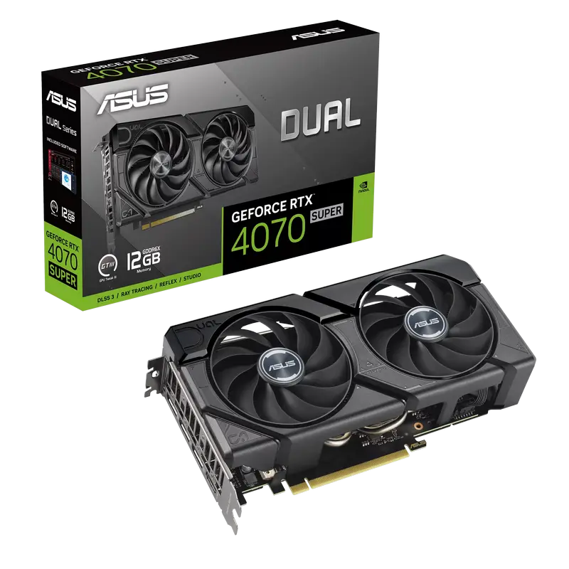 ASUS Dual GeForce RTX 4070 SUPER EVO