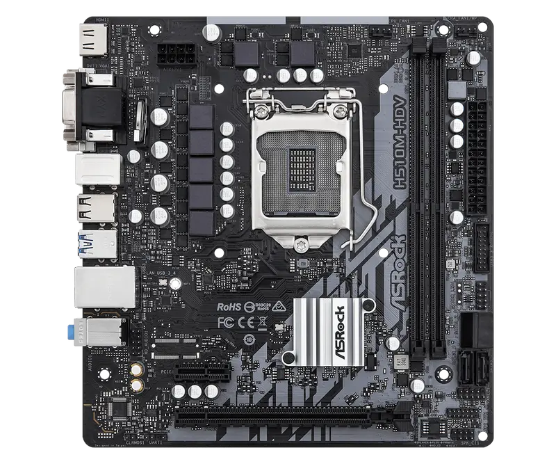 ASRock H510M-HDV R2.0 LGA1200 Micro-ATX