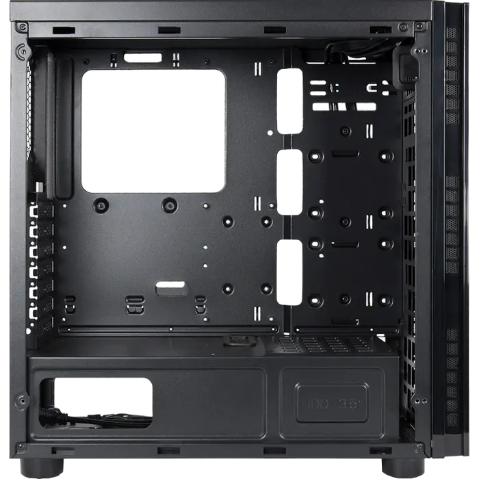 Chieftec AL-02B-OP Midi-Tower Black
