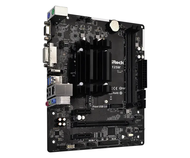 ASRock J4125M Micro-ATX