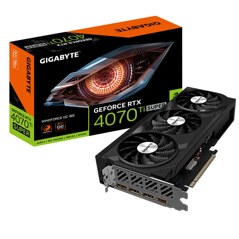 Gigabyte GeForce RTX 4070 Ti SUPER WINDFORCE OC