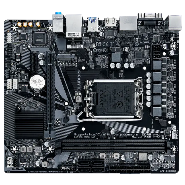 Gigabyte H610M S2H V2 LGA1700 Micro-ATX