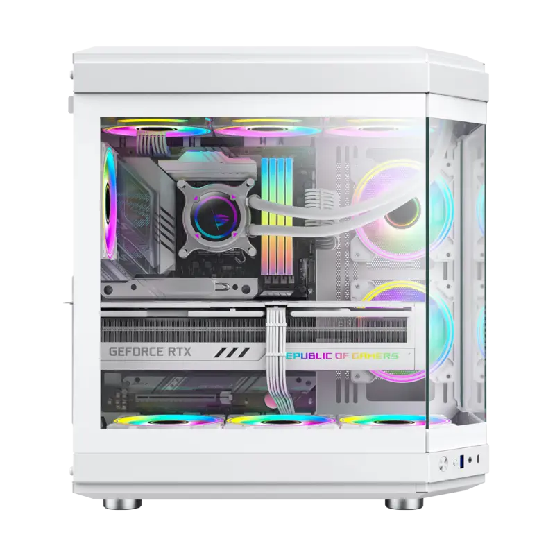 Gamemax HYPE WH Midi-Tower White