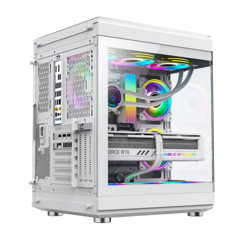 Gamemax HYPE WH Midi-Tower White