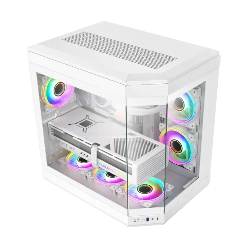 Gamemax HYPE WH Midi-Tower White