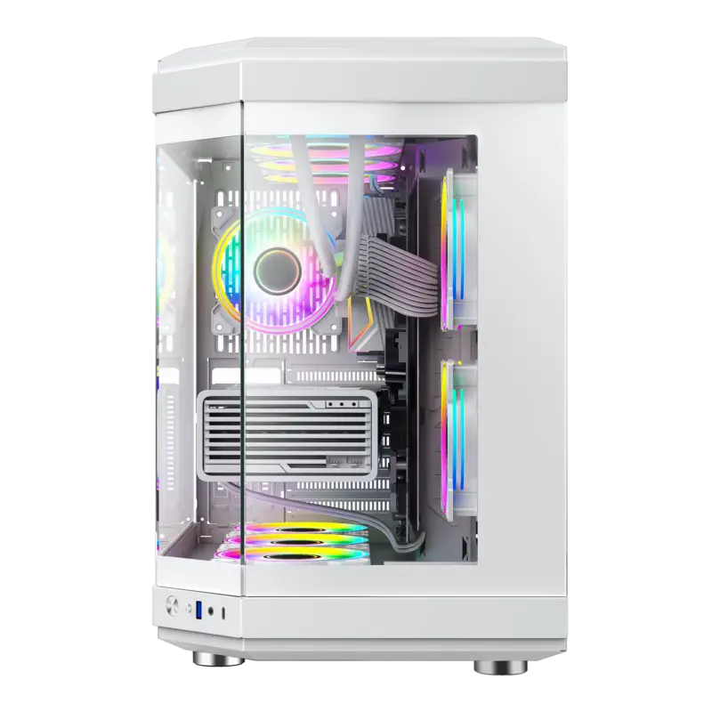 Gamemax HYPE WH Midi-Tower White