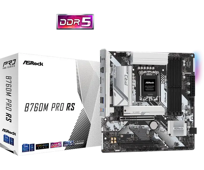 ASRock B760M PRO RS LGA1700 Micro-ATX