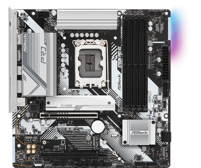 ASRock B760M PRO RS LGA1700 Micro-ATX