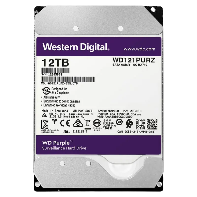 Western Digital WD Purple 12 TB