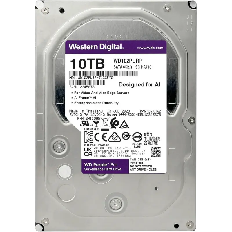 Western Digital WD Purple Pro 10 TB
