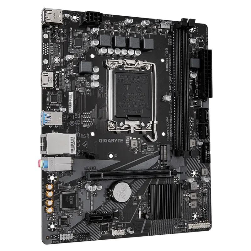 Gigabyte H610M K DDR4 2.0 LGA1700 Micro-ATX