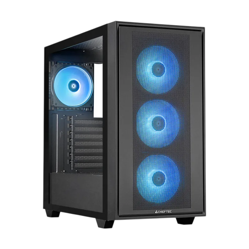 Chieftec Hunter 3 Midi-Tower Negru