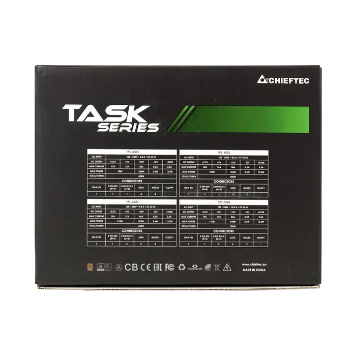Chieftec TPS-600S Task Series 600W ATX