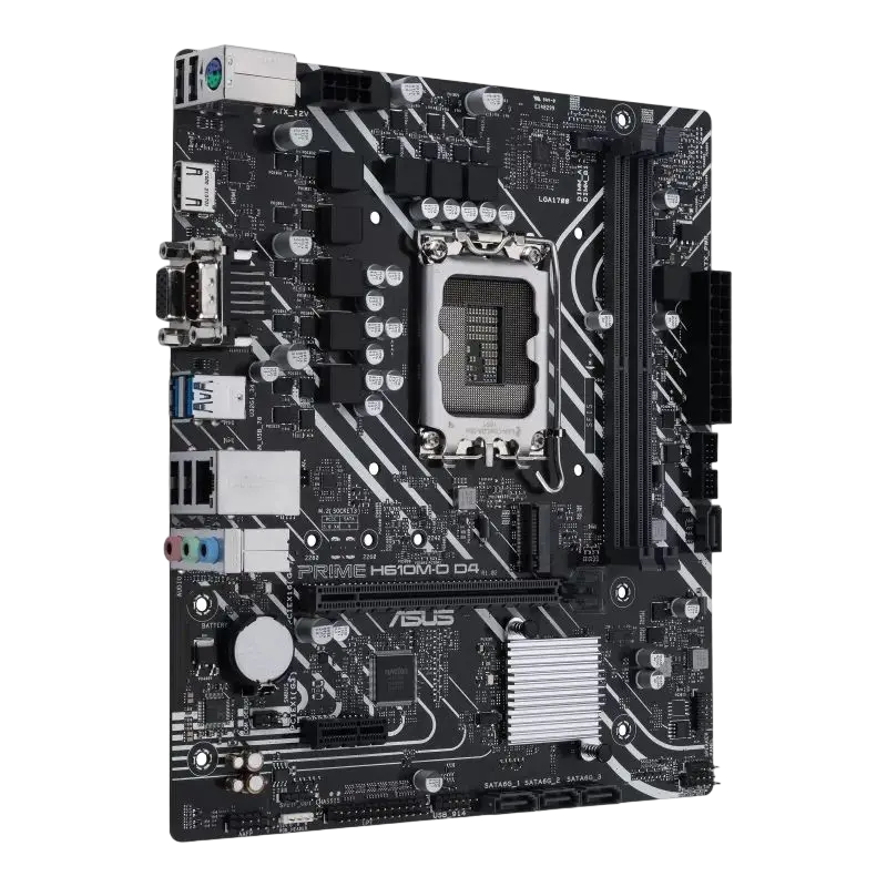 ASUS PRIME H610M-D D4 LGA1700 Micro-ATX