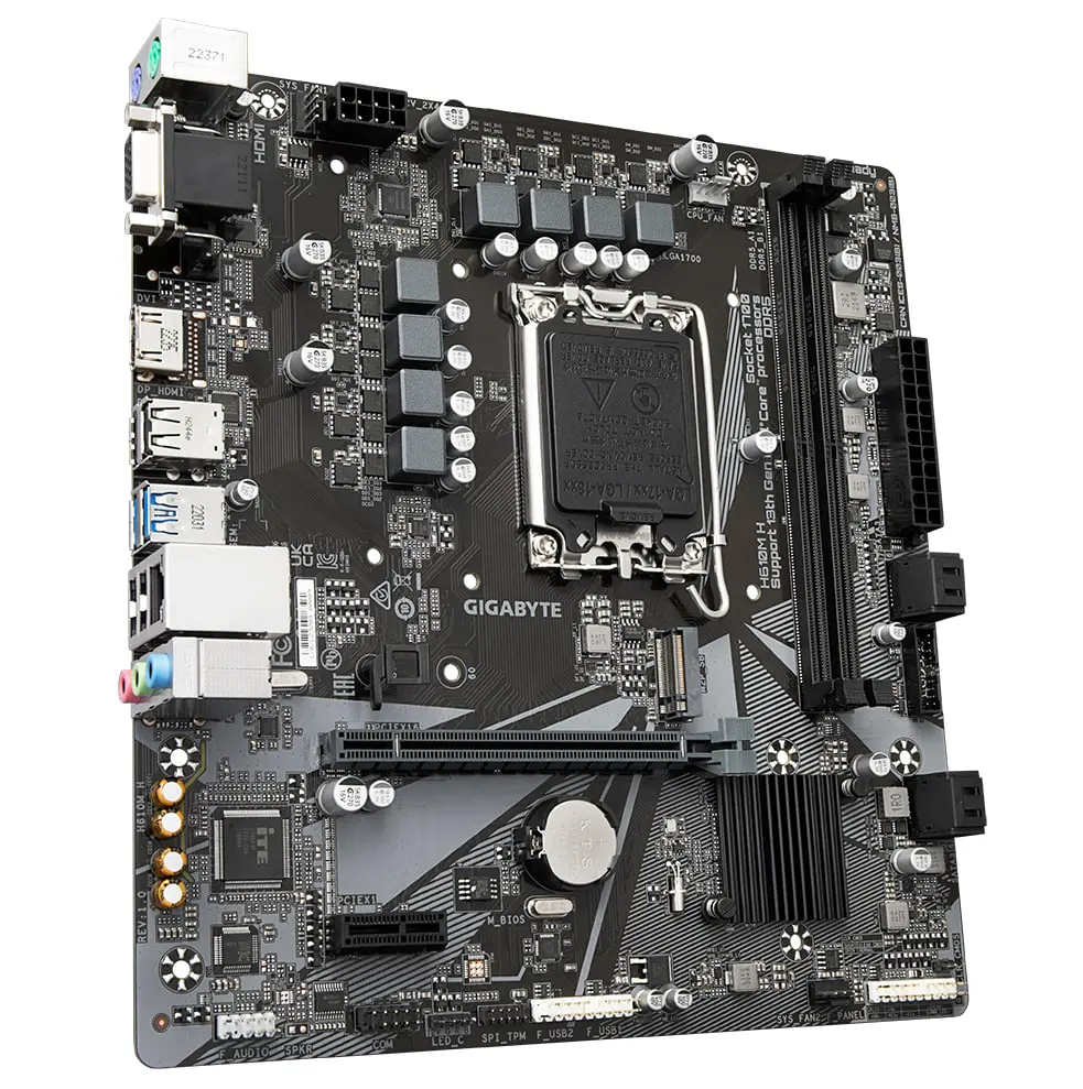 Gigabyte H610M H LGA1700 Micro-ATX