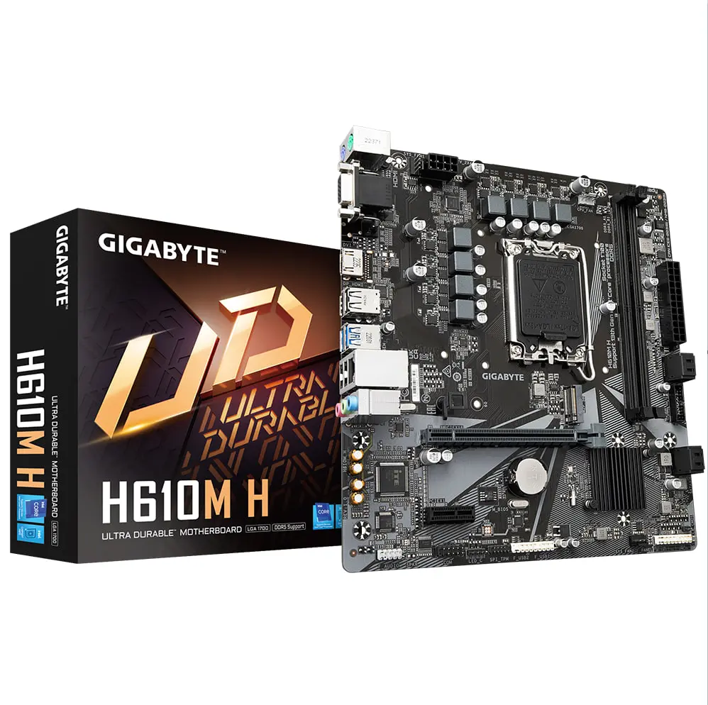 Gigabyte H610M H LGA1700 Micro-ATX