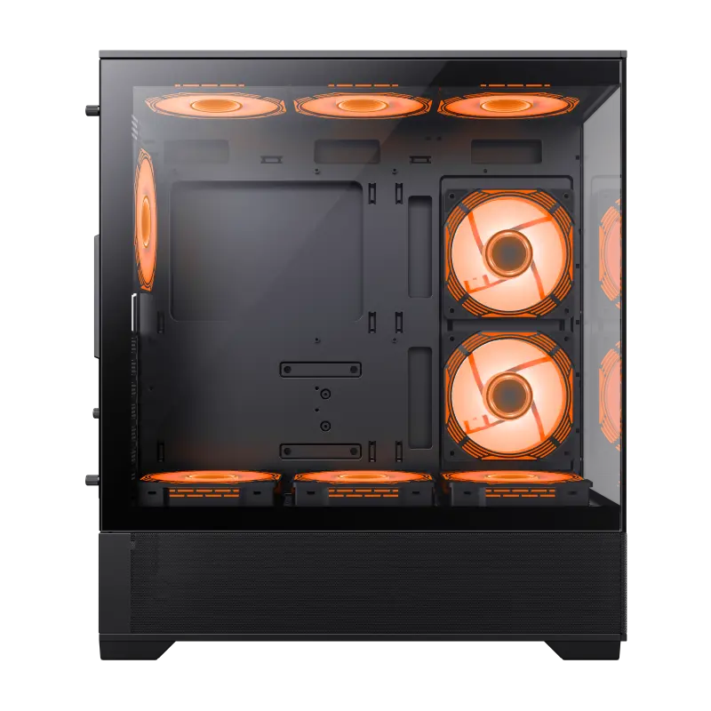 Gamemax VISTA AB Midi-Tower Negru