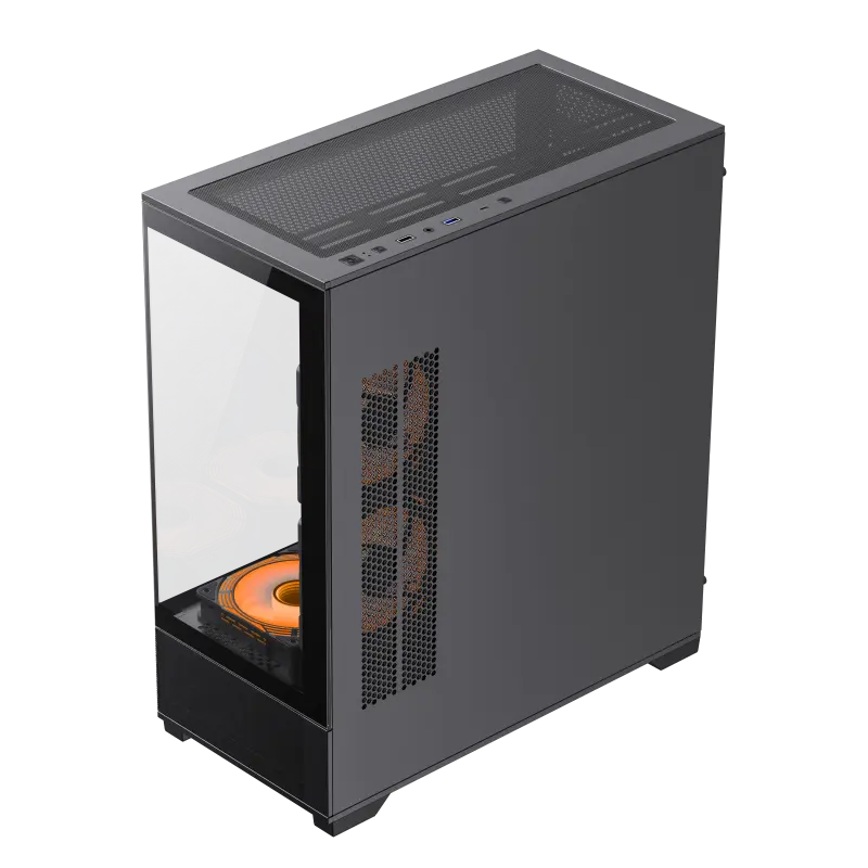 Gamemax VISTA AB Midi-Tower Negru