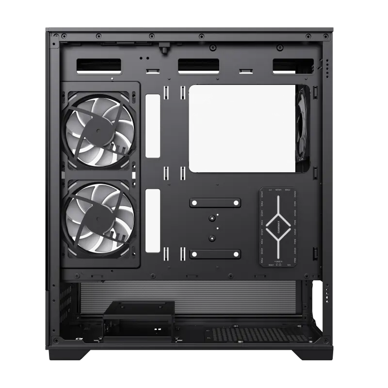 Gamemax VISTA AB Midi-Tower Negru
