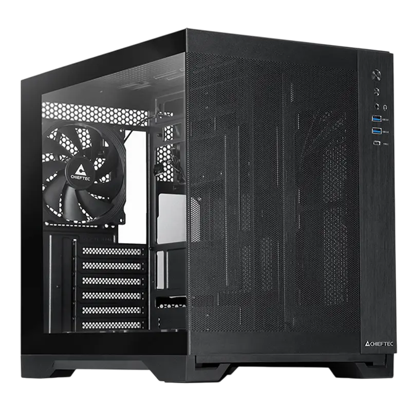 Chieftec GM-30B-M-OP Mini-Tower Negru