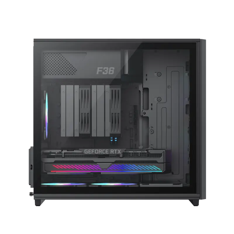 Gamemax F36 BK Mini-Tower Black
