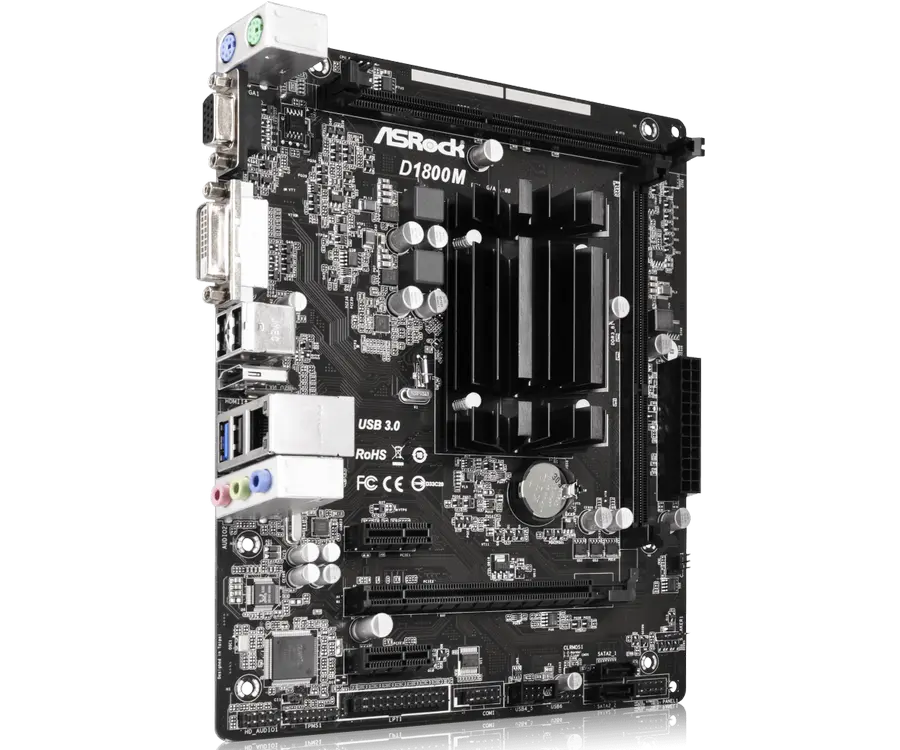 ASRock D1800M Micro-ATX