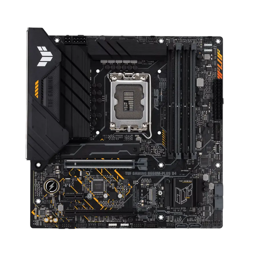 ASUS TUF GAMING B660M-PLUS D4 LGA1700 Micro-ATX