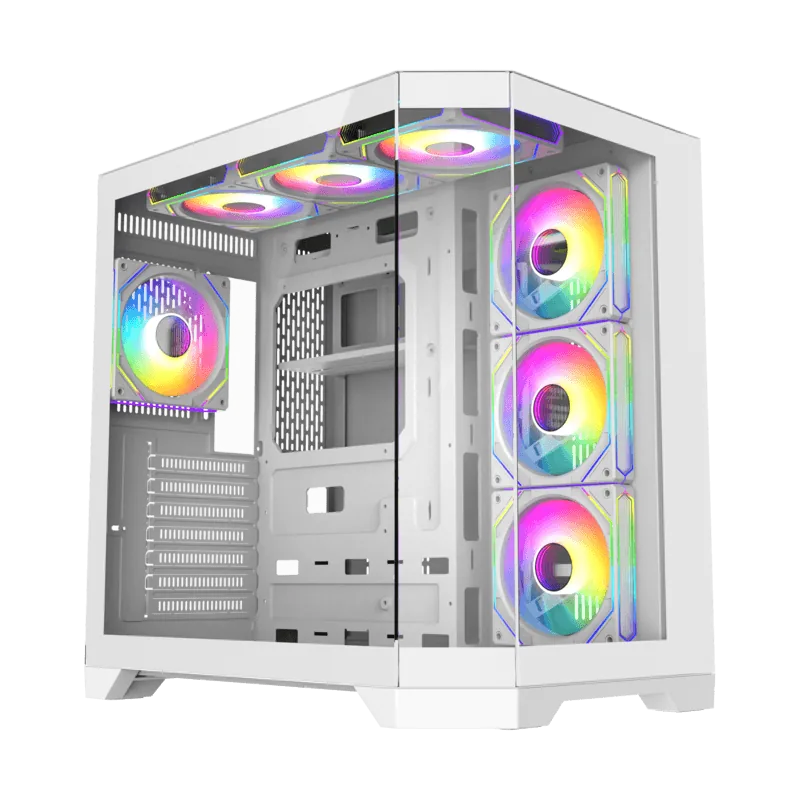 Gamemax HYPE-A Midi-Tower Alb