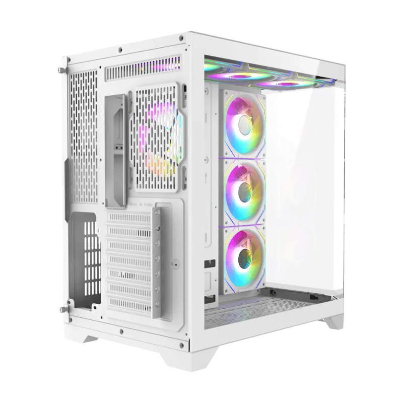 Gamemax HYPE-A Midi-Tower Alb