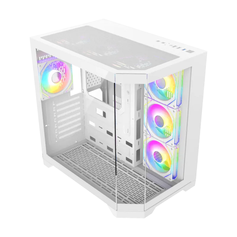 Gamemax HYPE-A Midi-Tower Alb