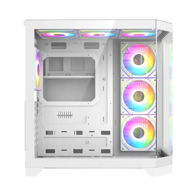 Gamemax HYPE-A Midi-Tower Alb