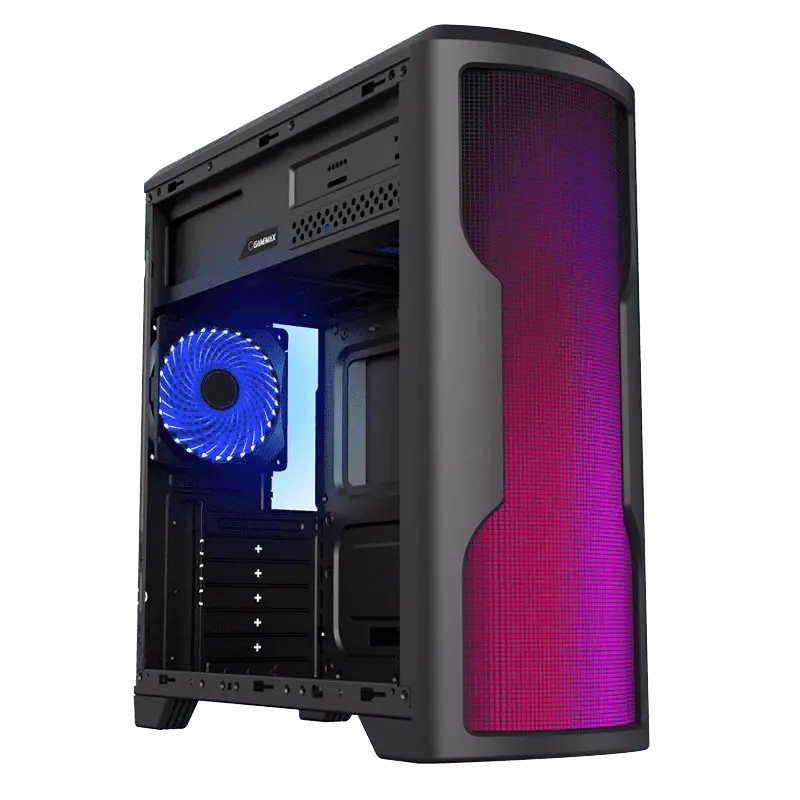 Gamemax G562 Midi-Tower Negru