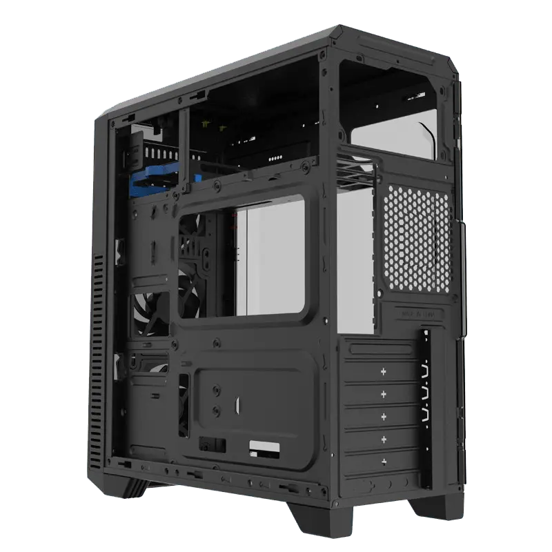 Gamemax G562 Midi-Tower Negru