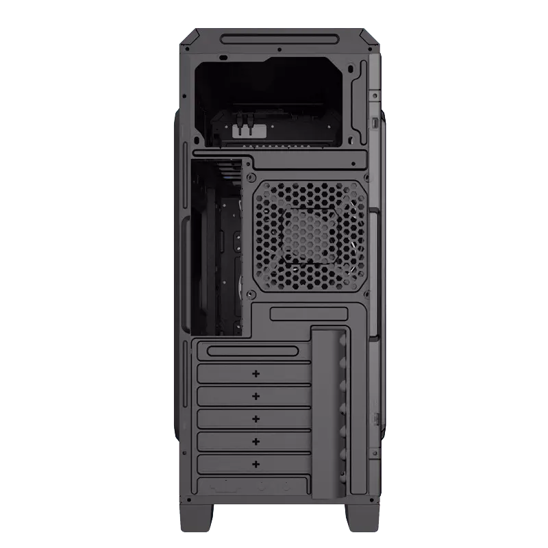 Gamemax G562 Midi-Tower Negru