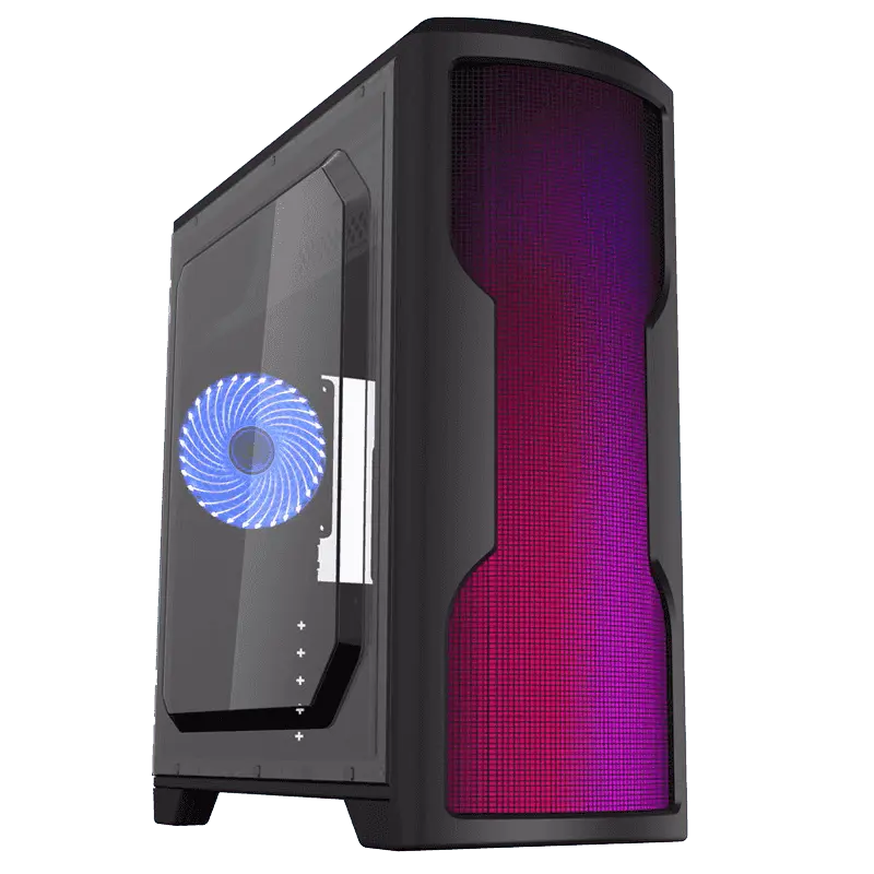 Gamemax G562 Midi-Tower Negru