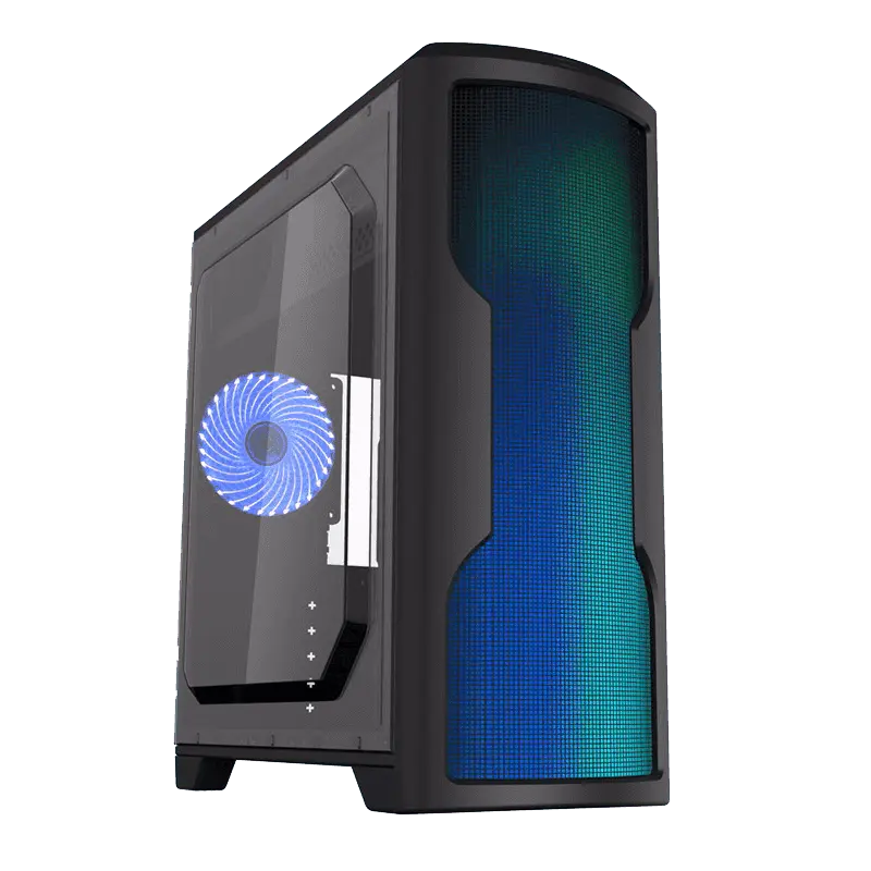 Gamemax G562 Midi-Tower Negru