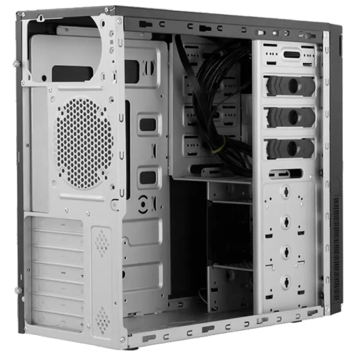 Chieftec HC-10B-OP Midi-Tower Negru