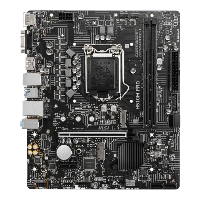 MSI H510M PRO LGA1200 Micro-ATX