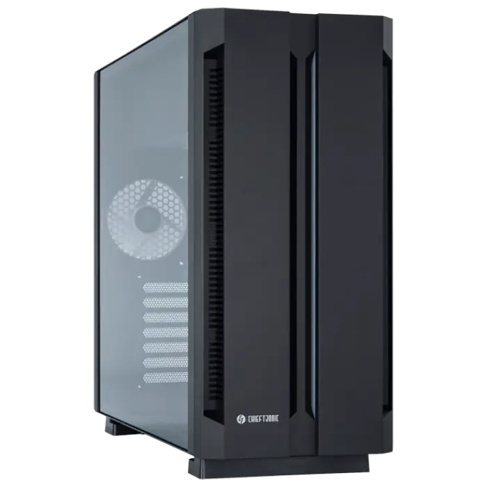 Chieftec GR-01B-OP Midi-Tower Negru