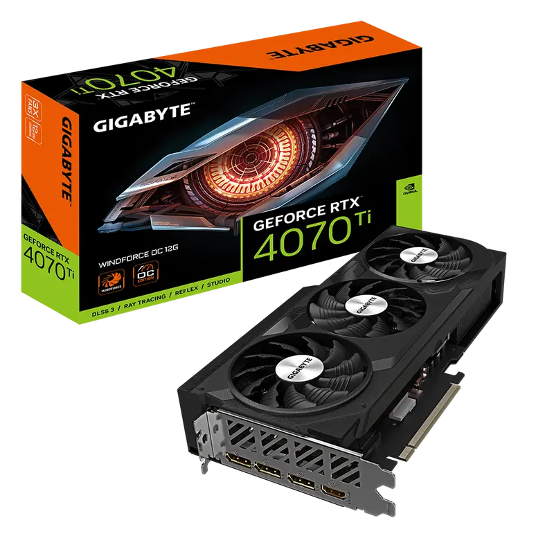 Gigabyte GeForce RTX 4070 Ti WINDFORCE OC