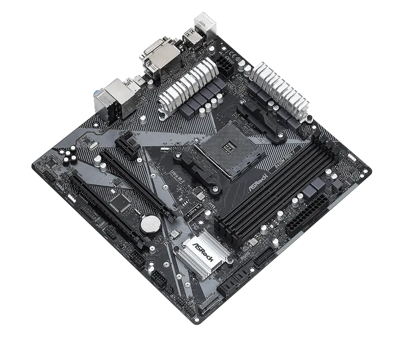 ASRock B450M PRO4-F R2.0 AM4 Micro-ATX