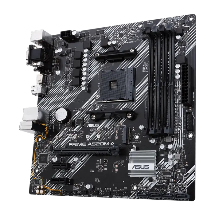 ASUS PRIME A520M-A AM4 Micro-ATX