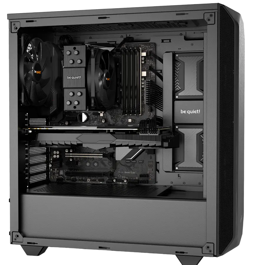 be quiet! PURE BASE 500 Midi-Tower Negru