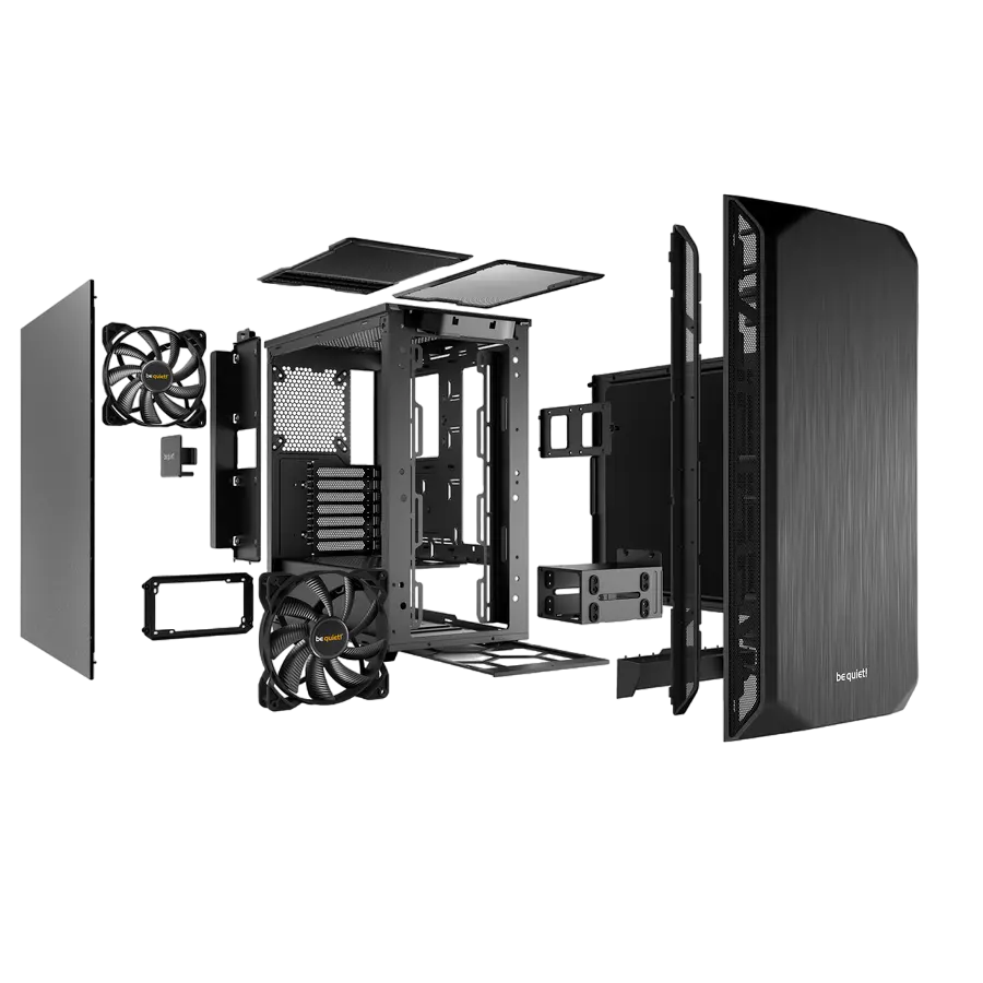 be quiet! PURE BASE 500 Midi-Tower Negru