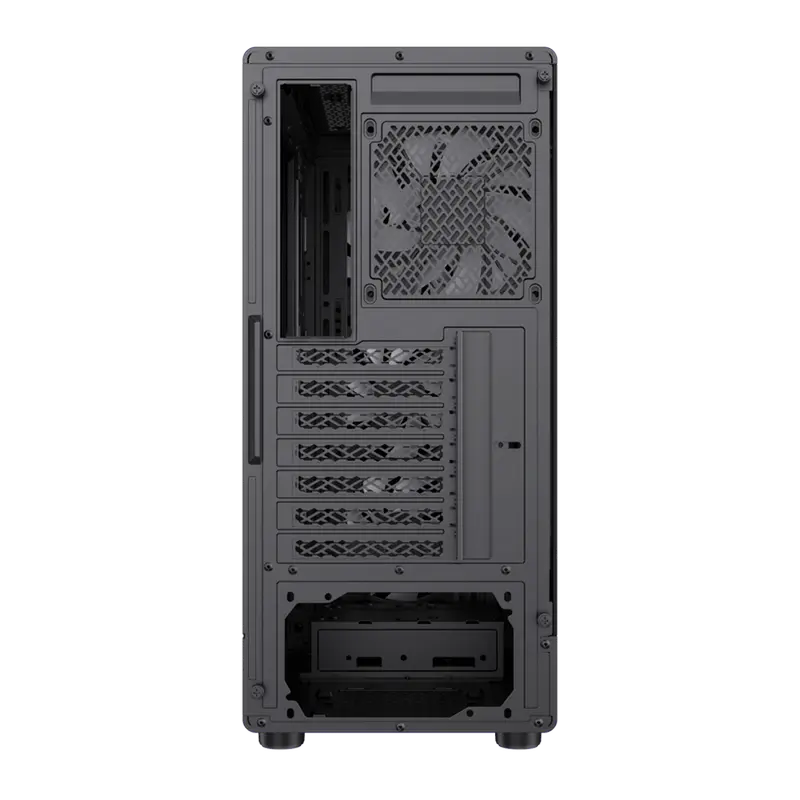 Gamemax STARLIGHT 2 AB Midi-Tower Negru