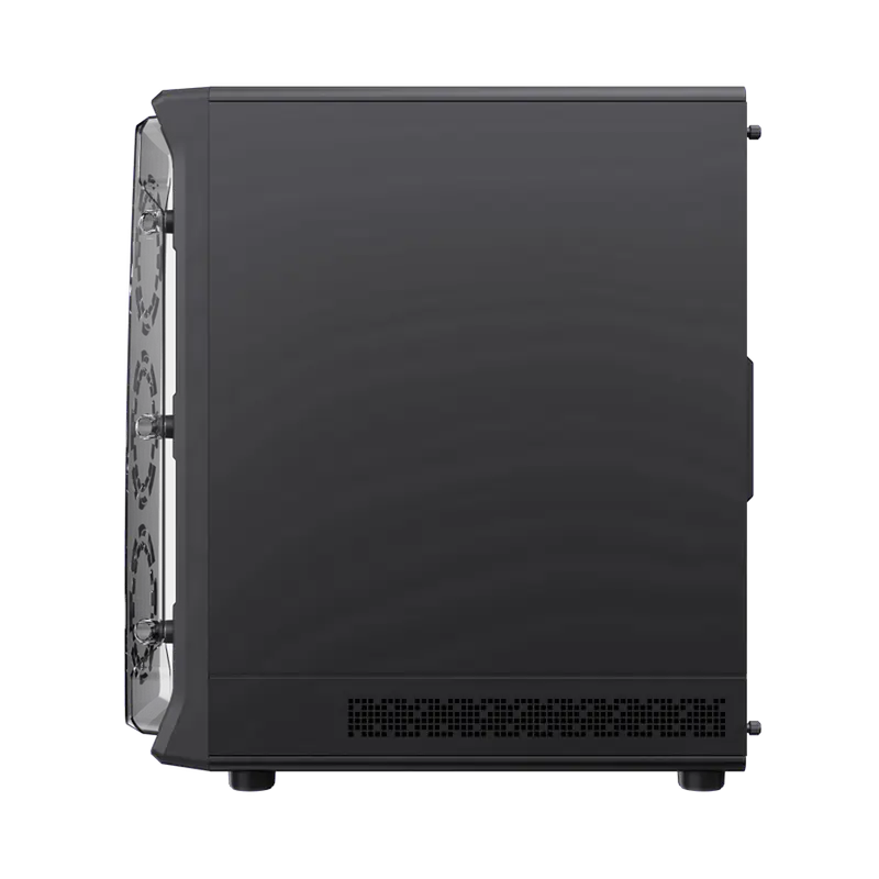 Gamemax STARLIGHT 2 AB Midi-Tower Negru