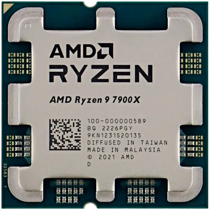 AMD Ryzen 9 7900X Tray