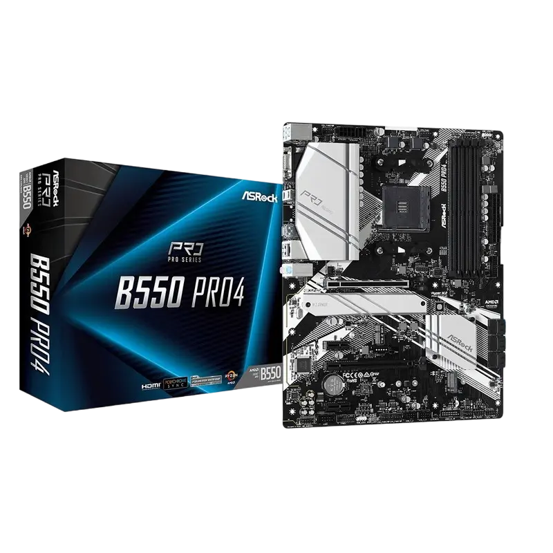 ASRock B550 PRO4 AM4 ATX
