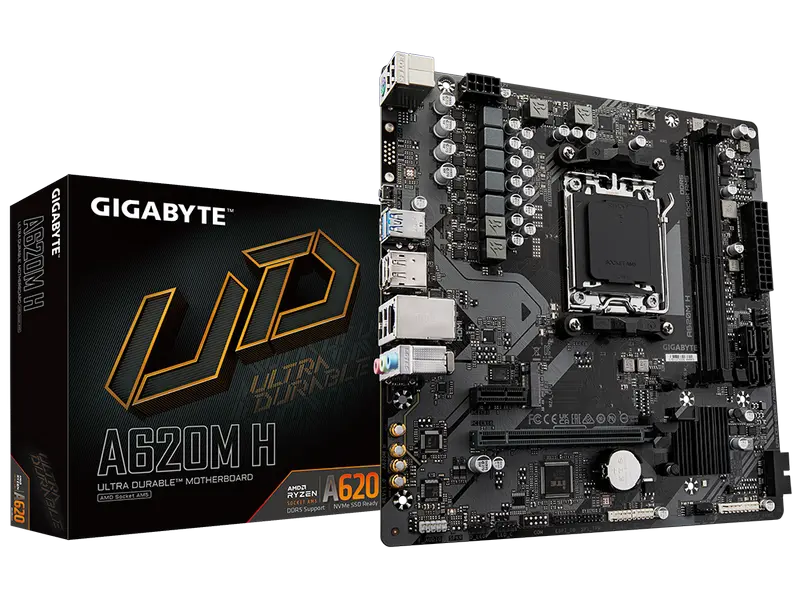 Gigabyte A620M H AM5 Micro-ATX
